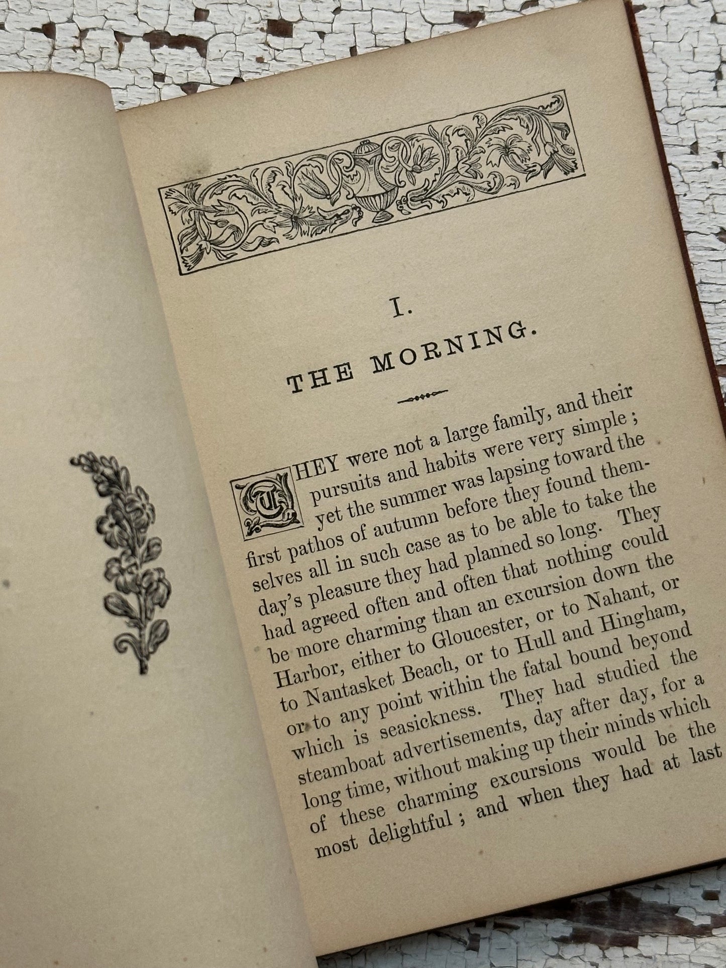 1876 A Days Pleasure Book- Pocket Size