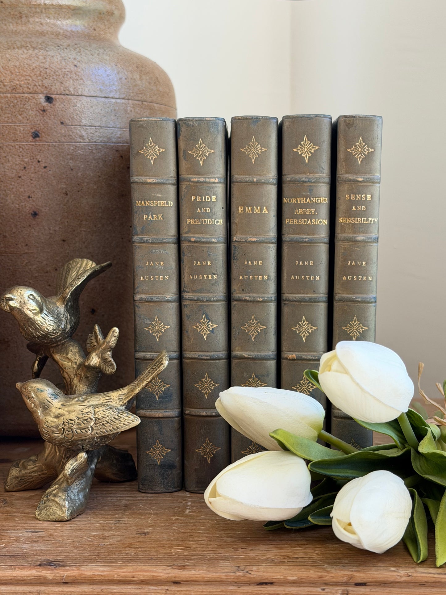 1921 Jane Austen Book Set- Rivière Bindings