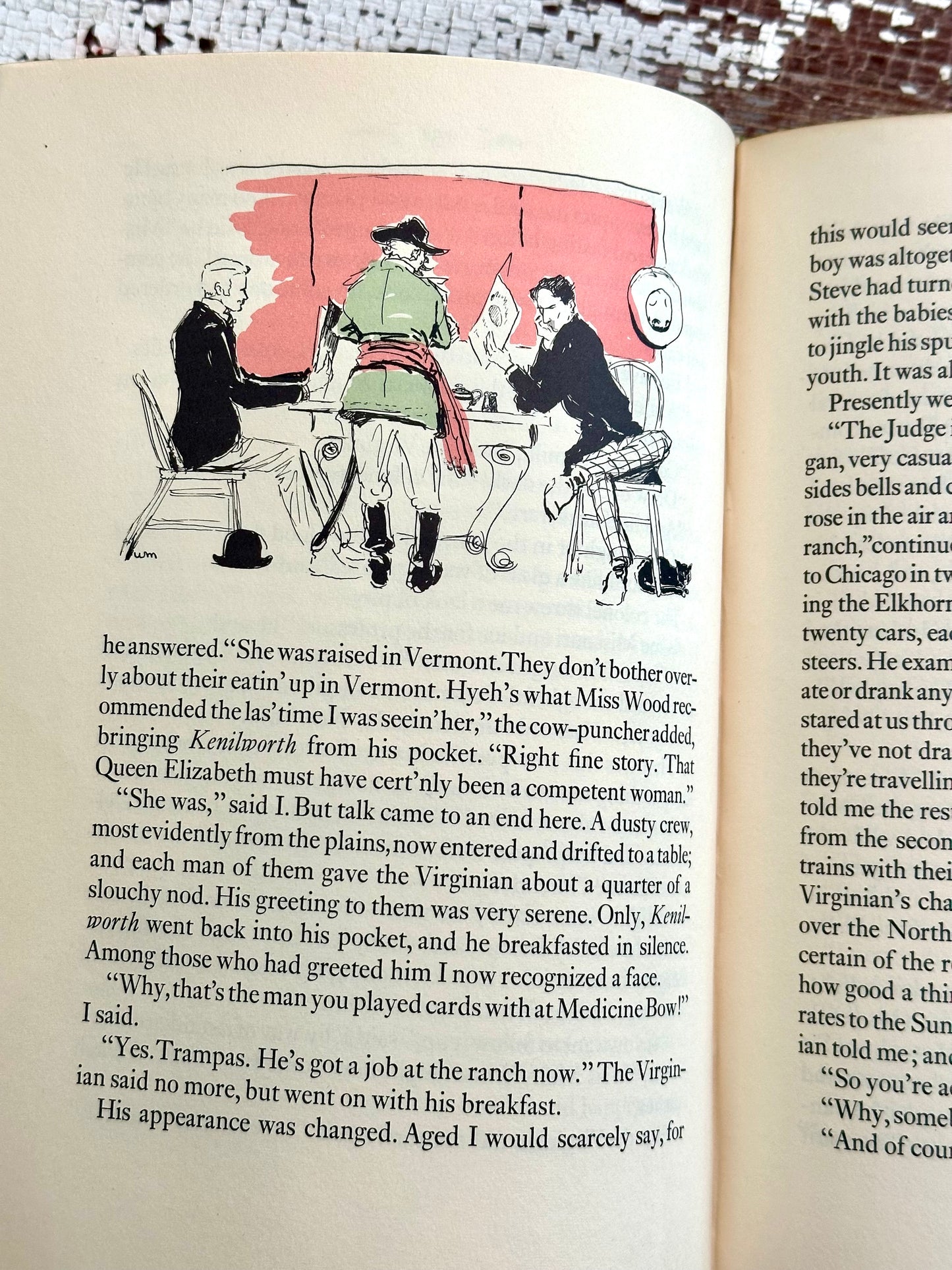 1951 The Virginian by Owen Wister- Baytun Binding