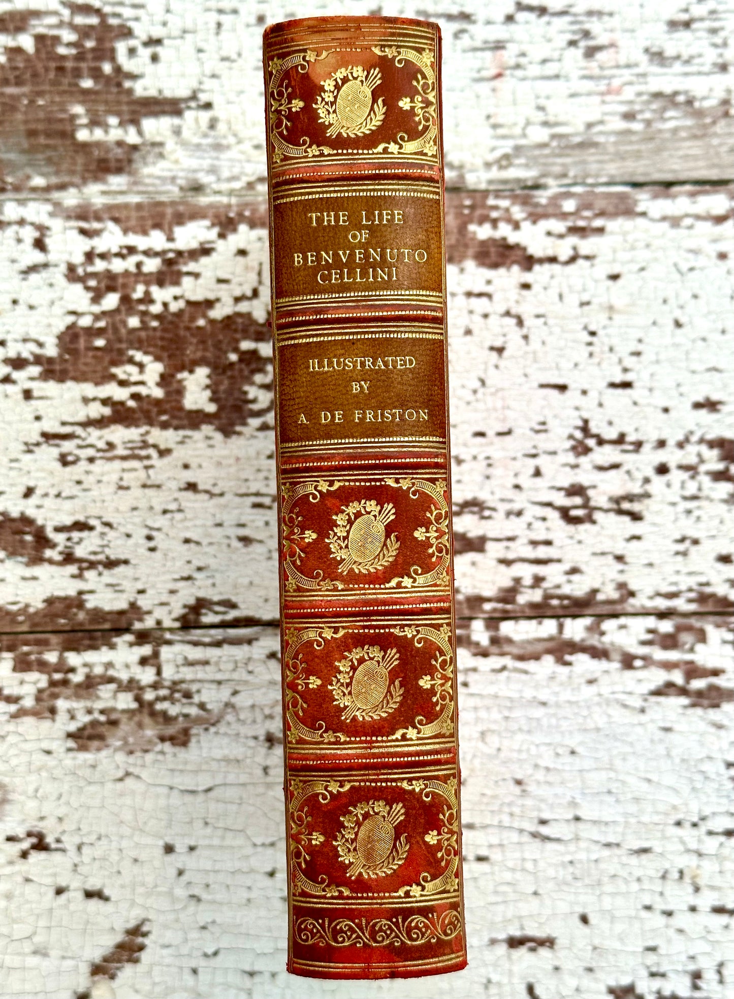 1926 The Life of Benvenuto Cellini- A Florentine Artist (Rivière Binding)