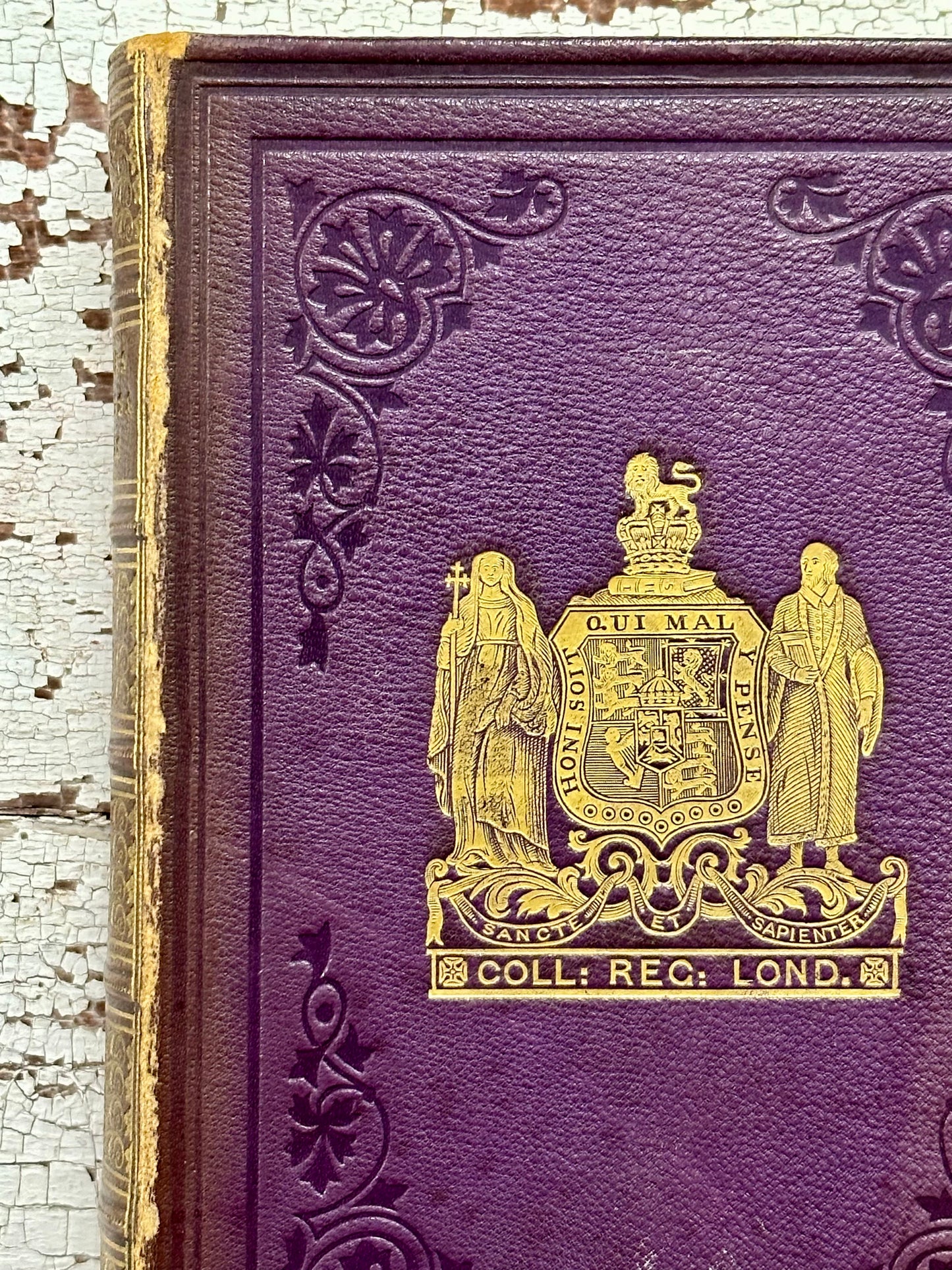 1861 English Battles & Sieges in the Peninsula with hidden fore-edge painting