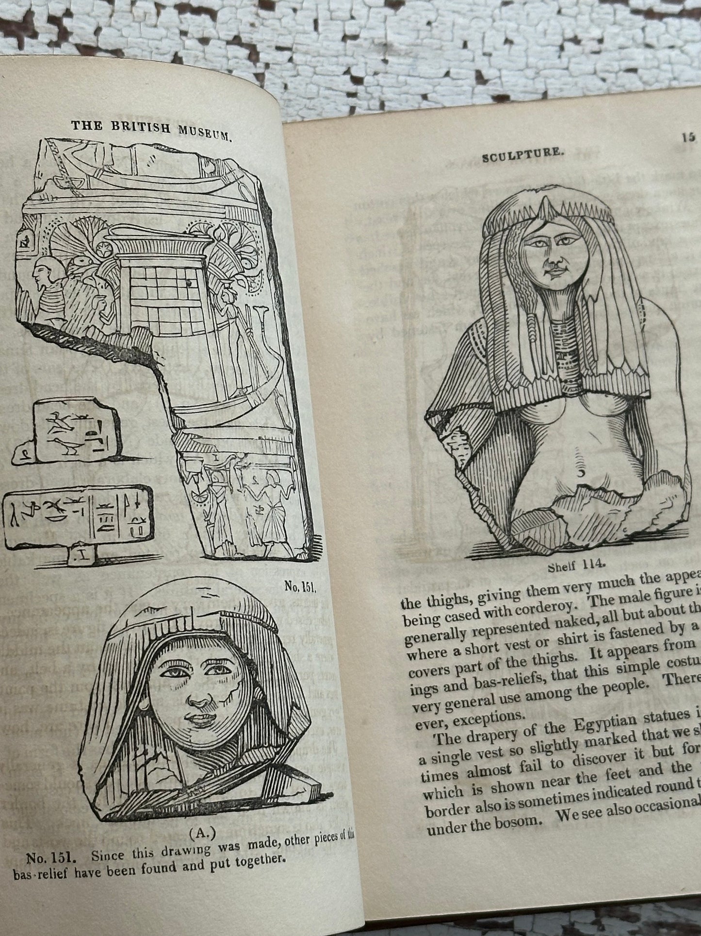 1832 Egyptian Antiquities From The Library of Entertaining Knowledge