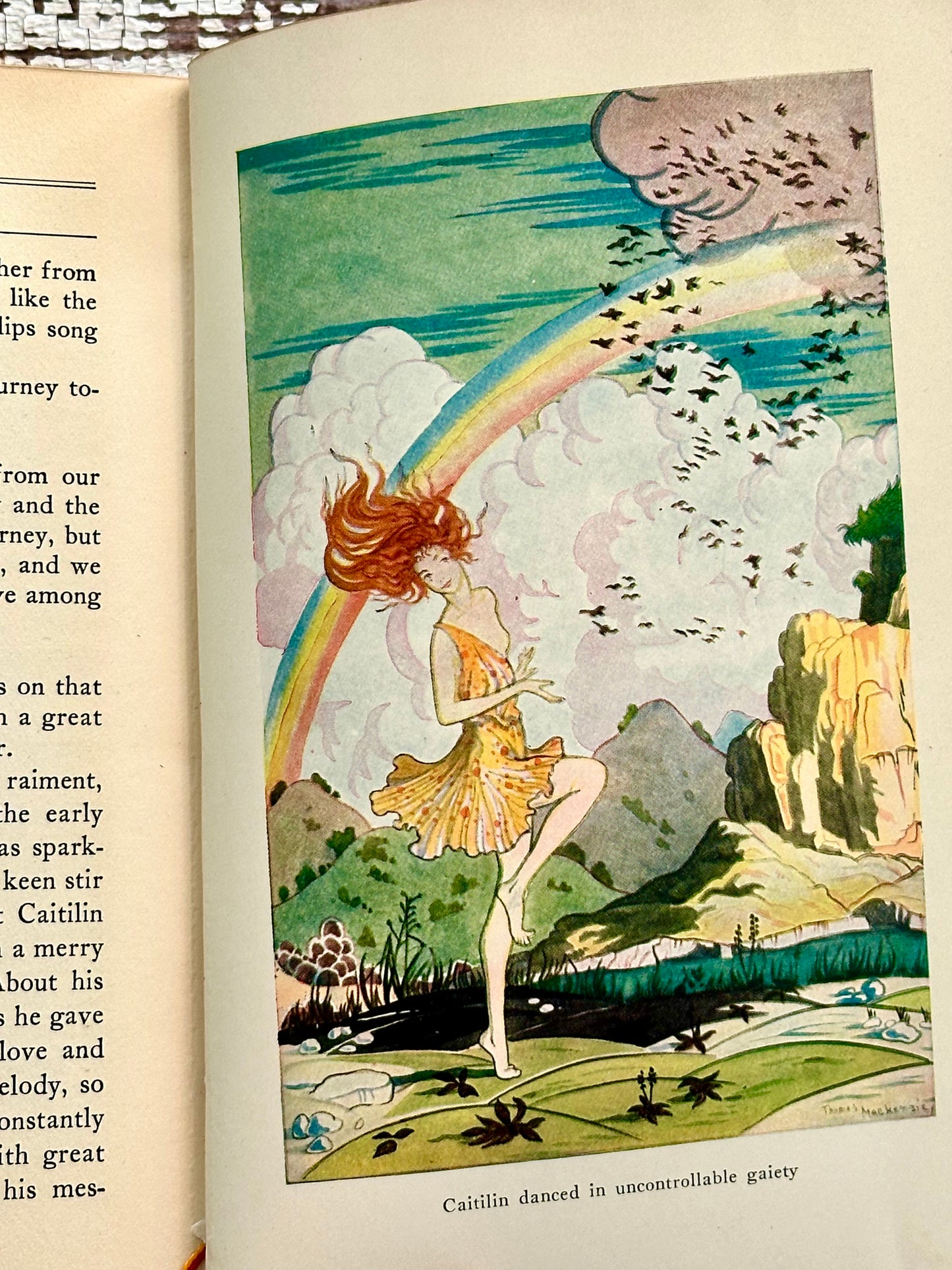1930 The Crock of Gold by James Stephens- Rivière Binding