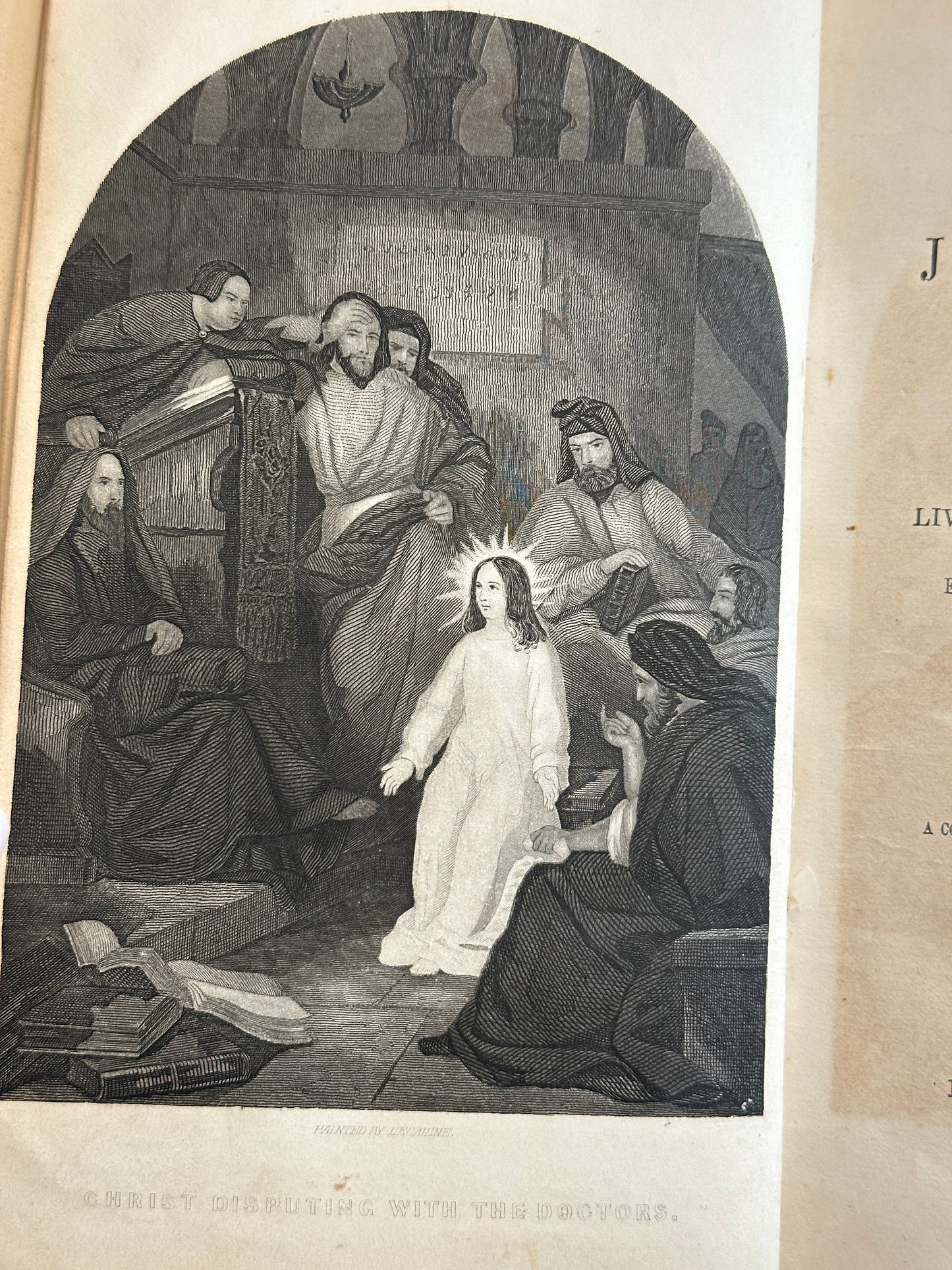 1867 Fleetwood’s Life of Christ Book