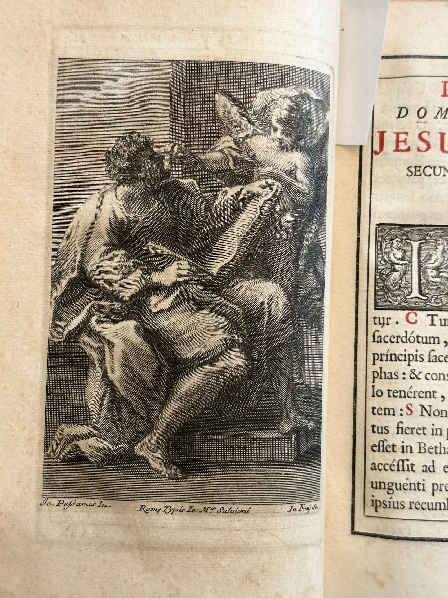 Rare- 1742 Office of the Holy Book in Italian