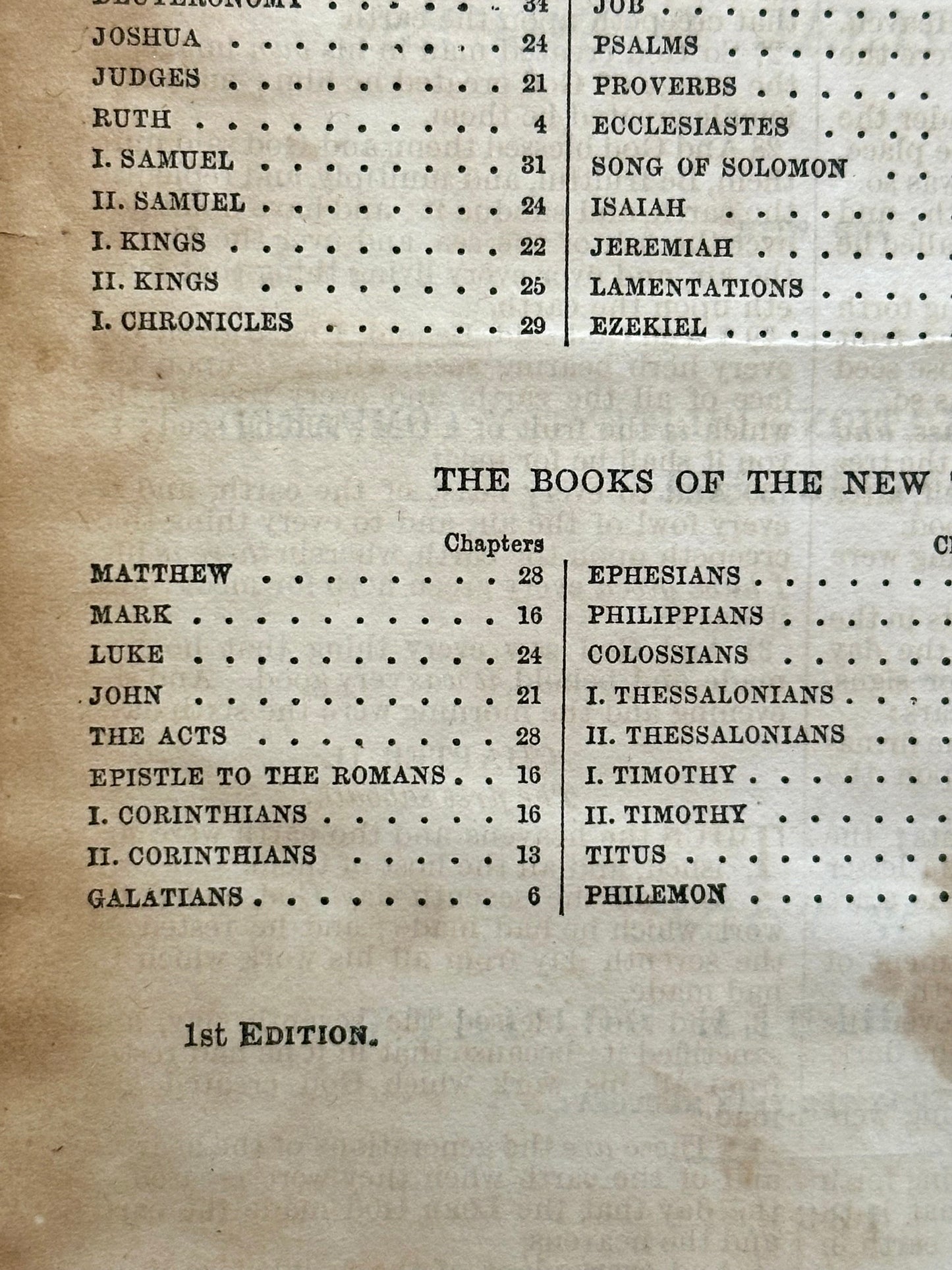 Rare 1861 Leather First Edition Holy Bible