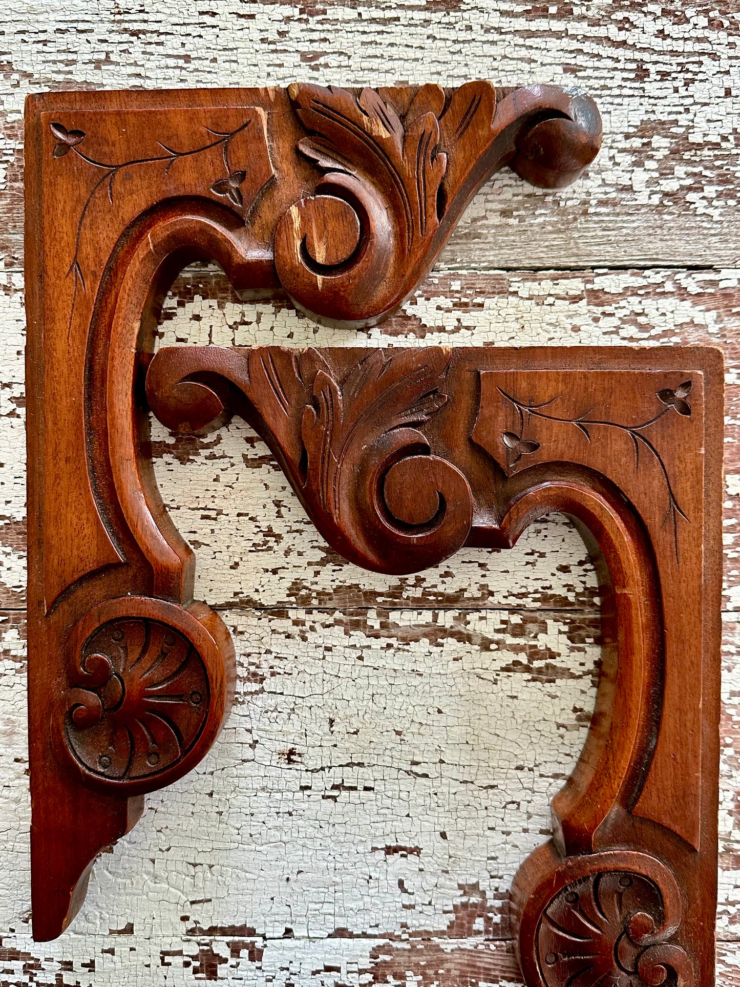 Antique French Wood Architectural Salvage Pieces