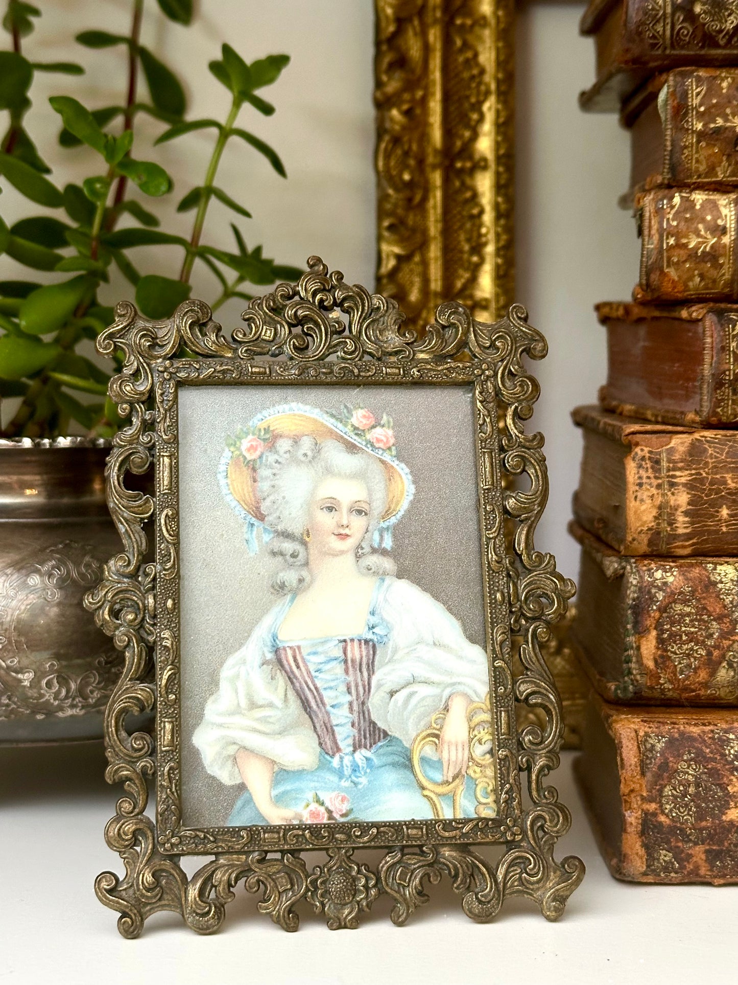 Miniature Brass Italian Frame