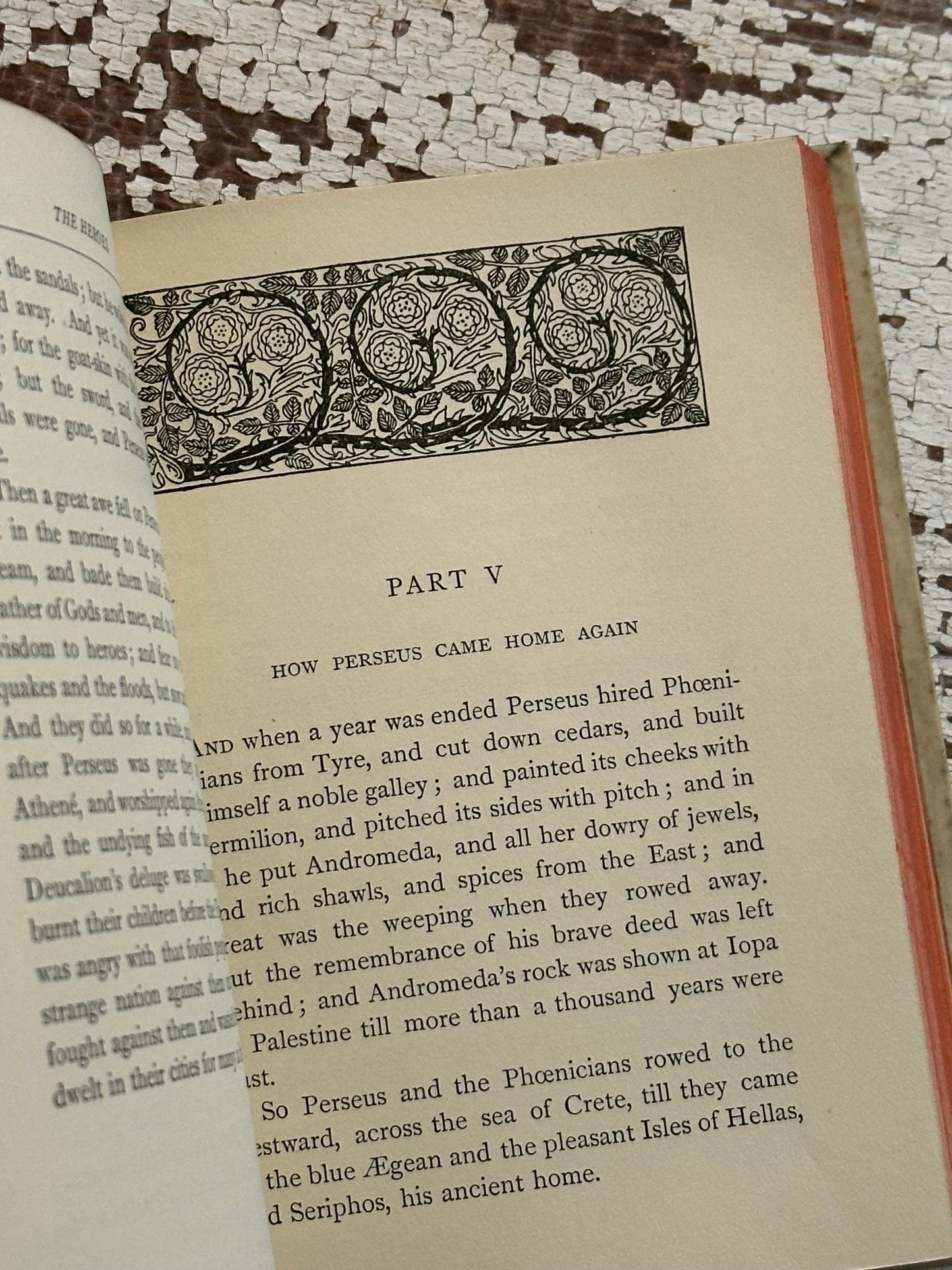 1901 The Heroes or Greek Fairy Tales- Full Vellum Prized Binding