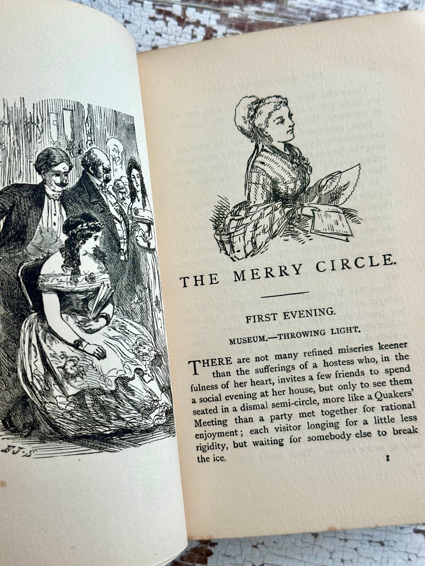 The Merry Circle- A Book of Intellectual Games & Amusements