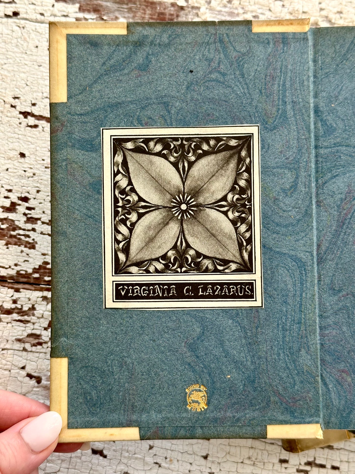 1893 The Poetical Works of Robert Herrick- Vellum