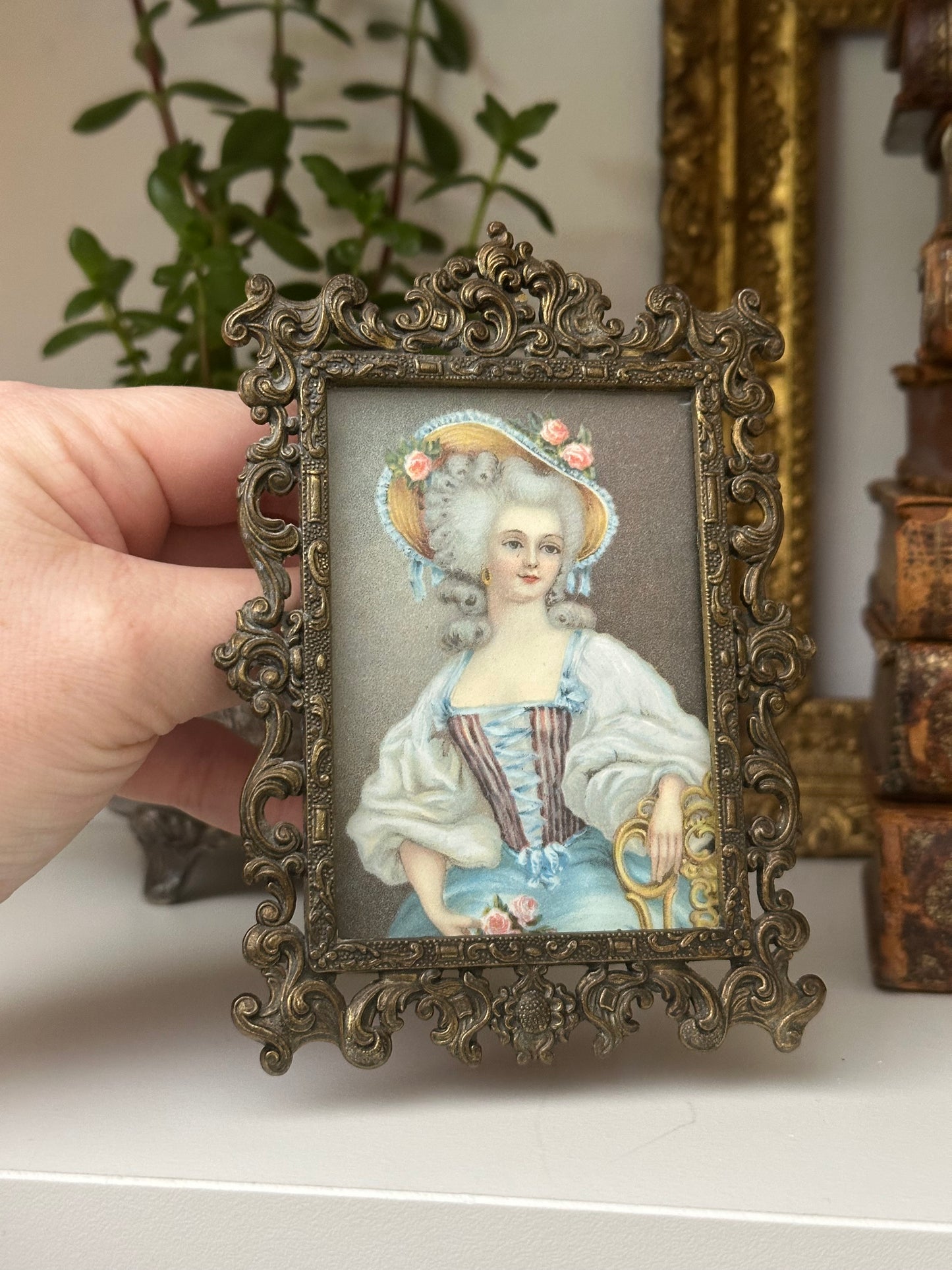 Miniature Brass Italian Frame