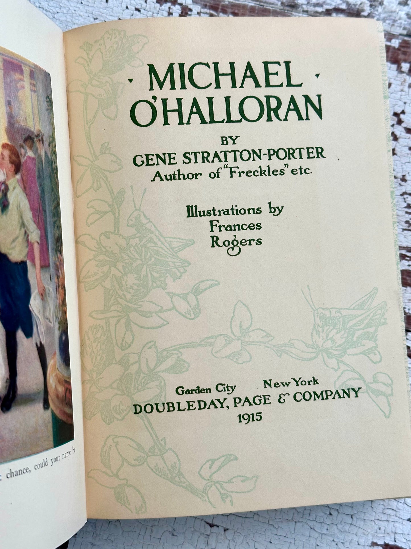 1915 Michael O’Halloran- First Edition