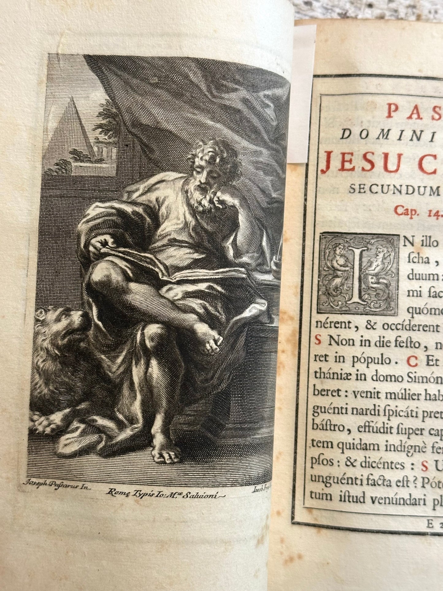 Rare- 1742 Office of the Holy Book in Italian