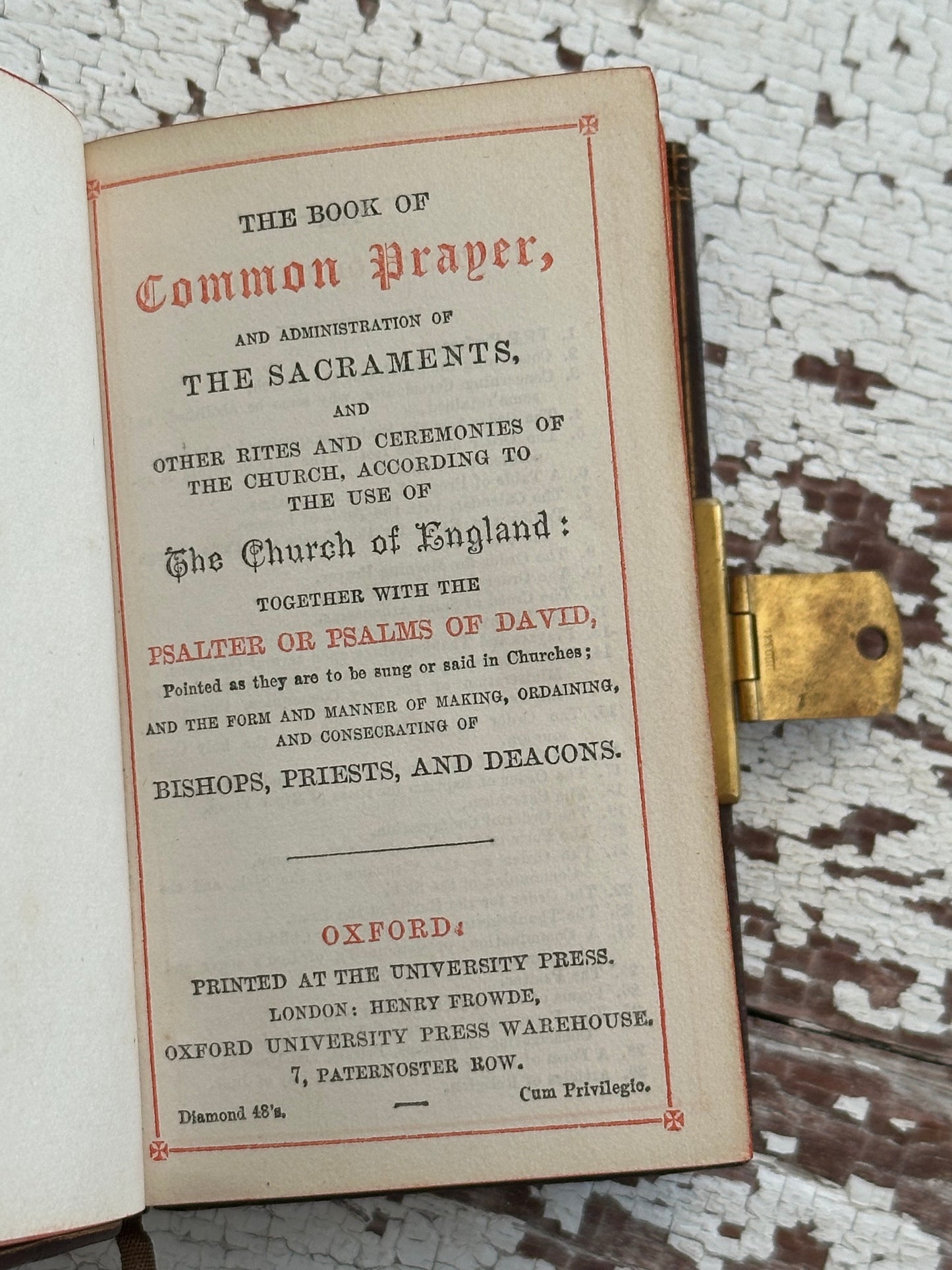 Mini The Book of Common Prayer