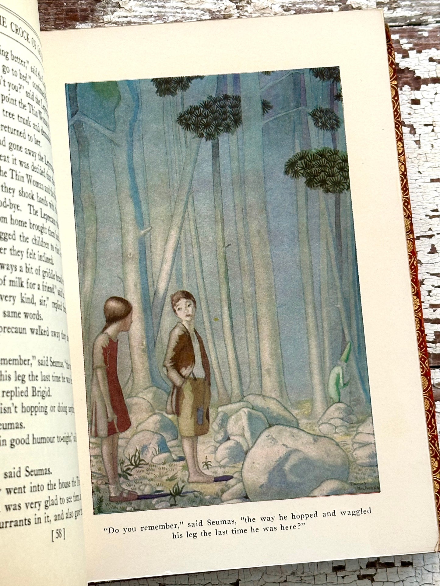 1930 The Crock of Gold by James Stephens- Rivière Binding