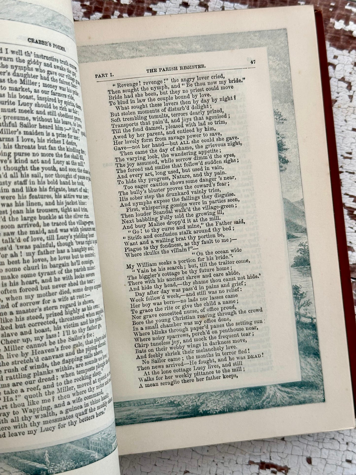The Poetical Works of George Crabbe- Landscape Series of the Poets