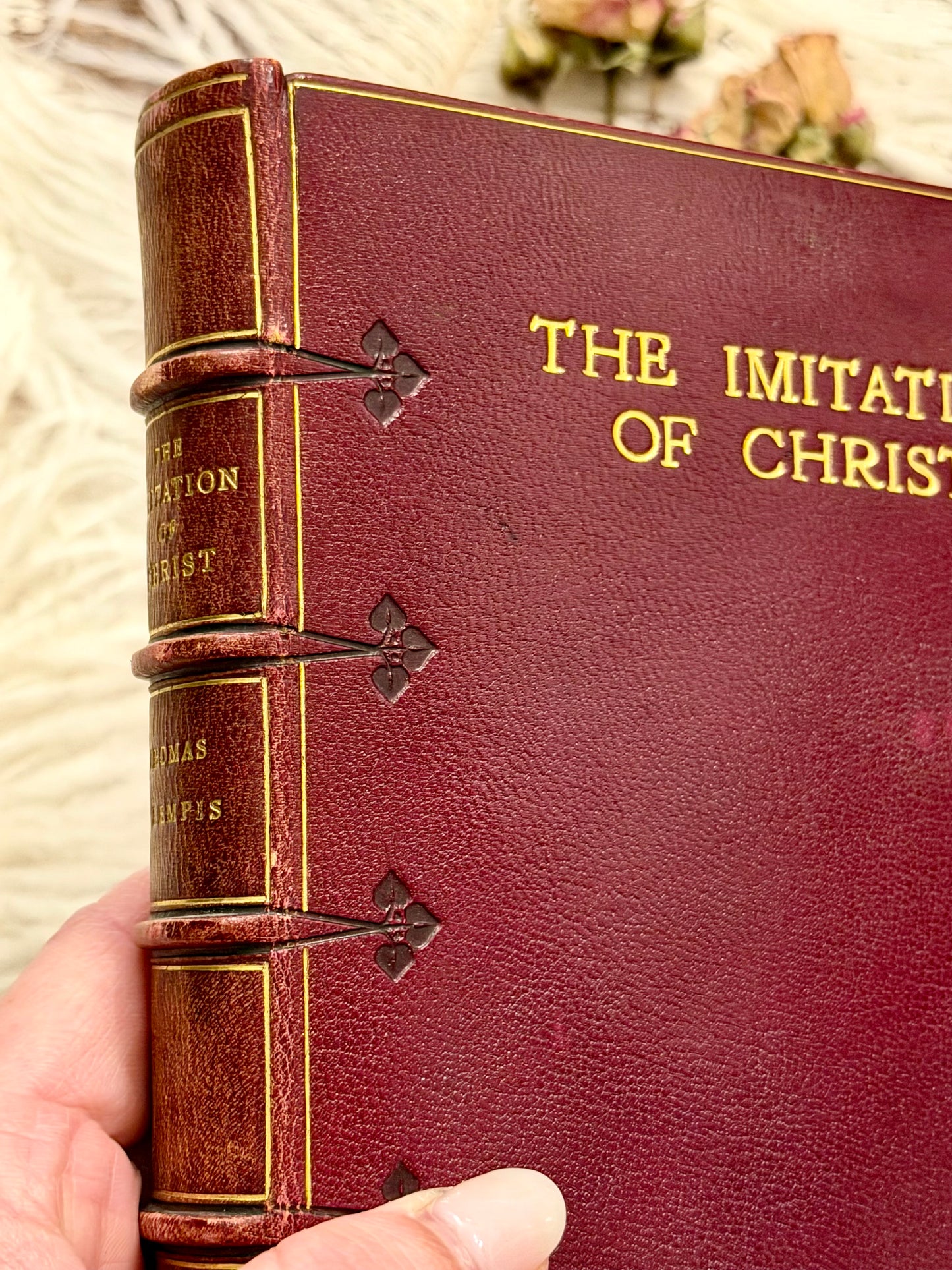 1910 The Imitation of Christ- Rare Sangorski & Sutcliffe Fine Binding