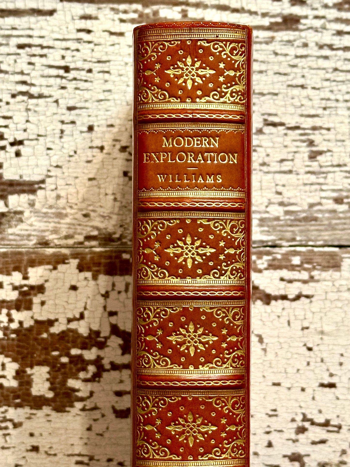 1905 Prized Binding-The Romance of Modern Exploration Book
