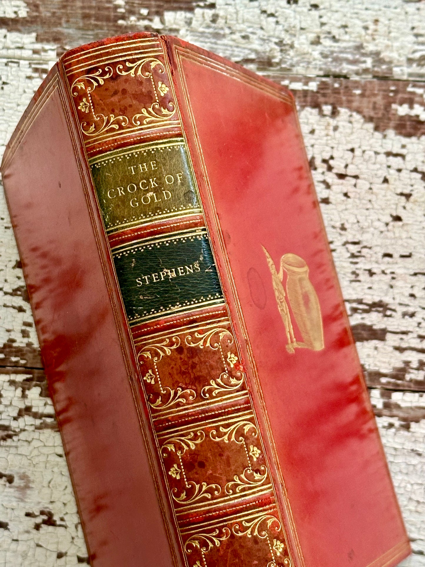 1930 The Crock of Gold by James Stephens- Rivière Binding