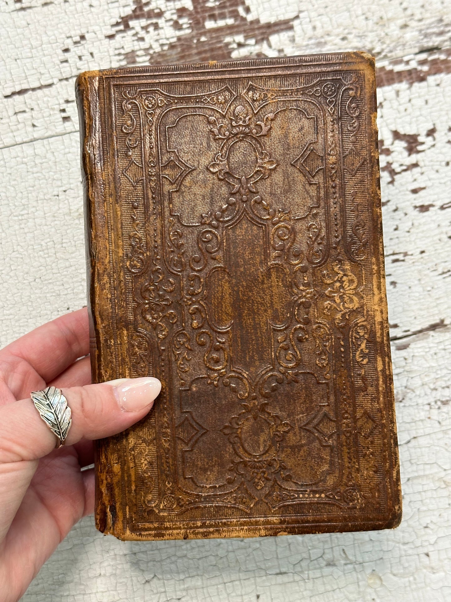 Rare 1861 Leather First Edition Holy Bible