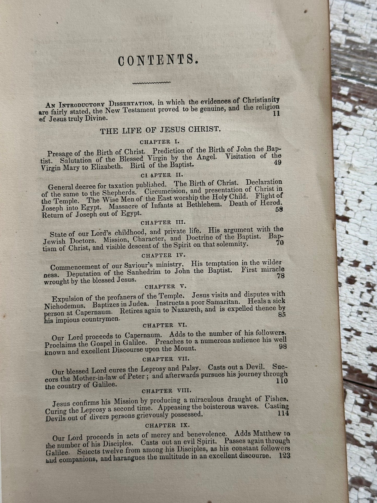 1867 Fleetwood’s Life of Christ Book