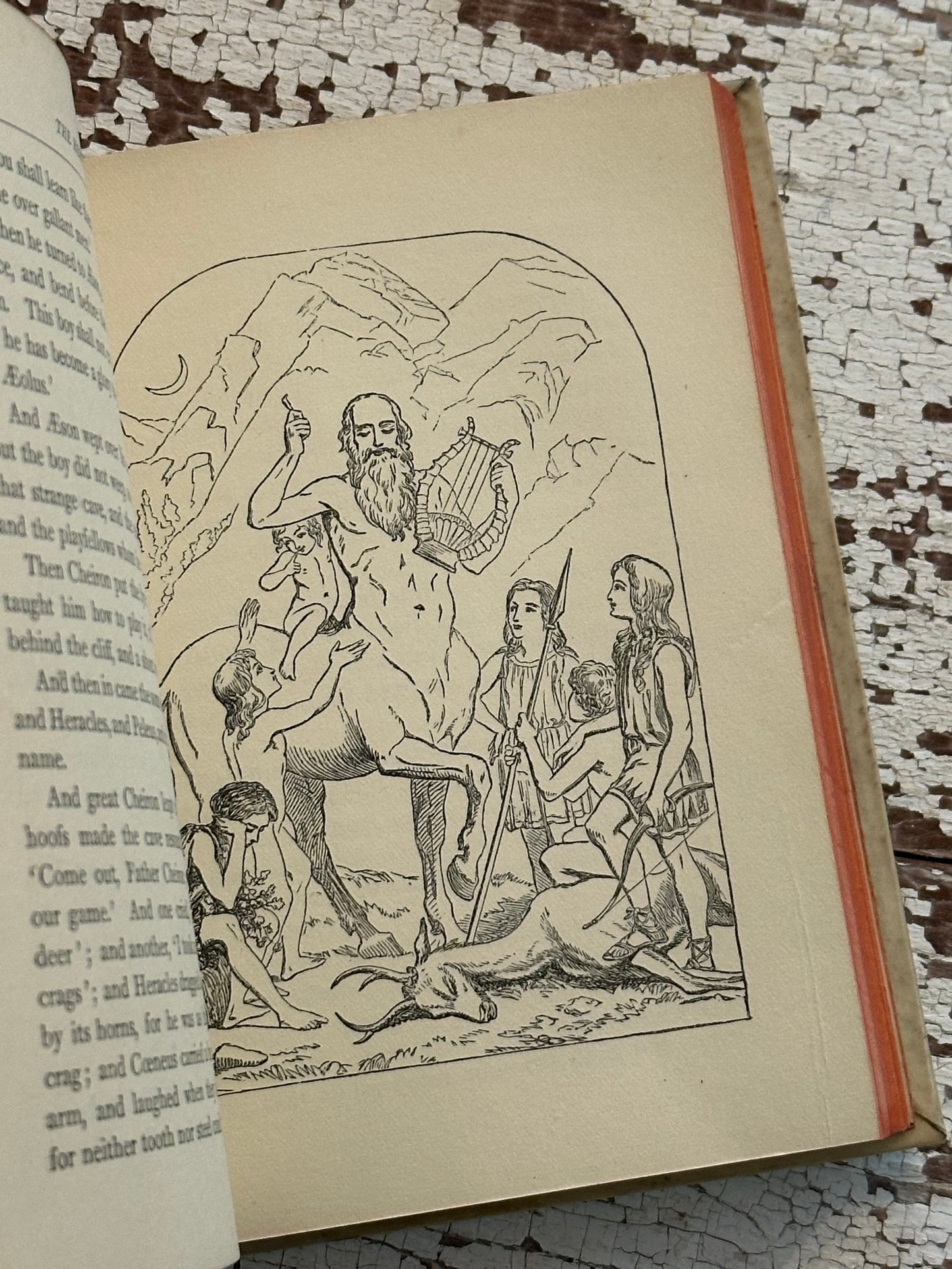 1901 The Heroes or Greek Fairy Tales- Full Vellum Prized Binding
