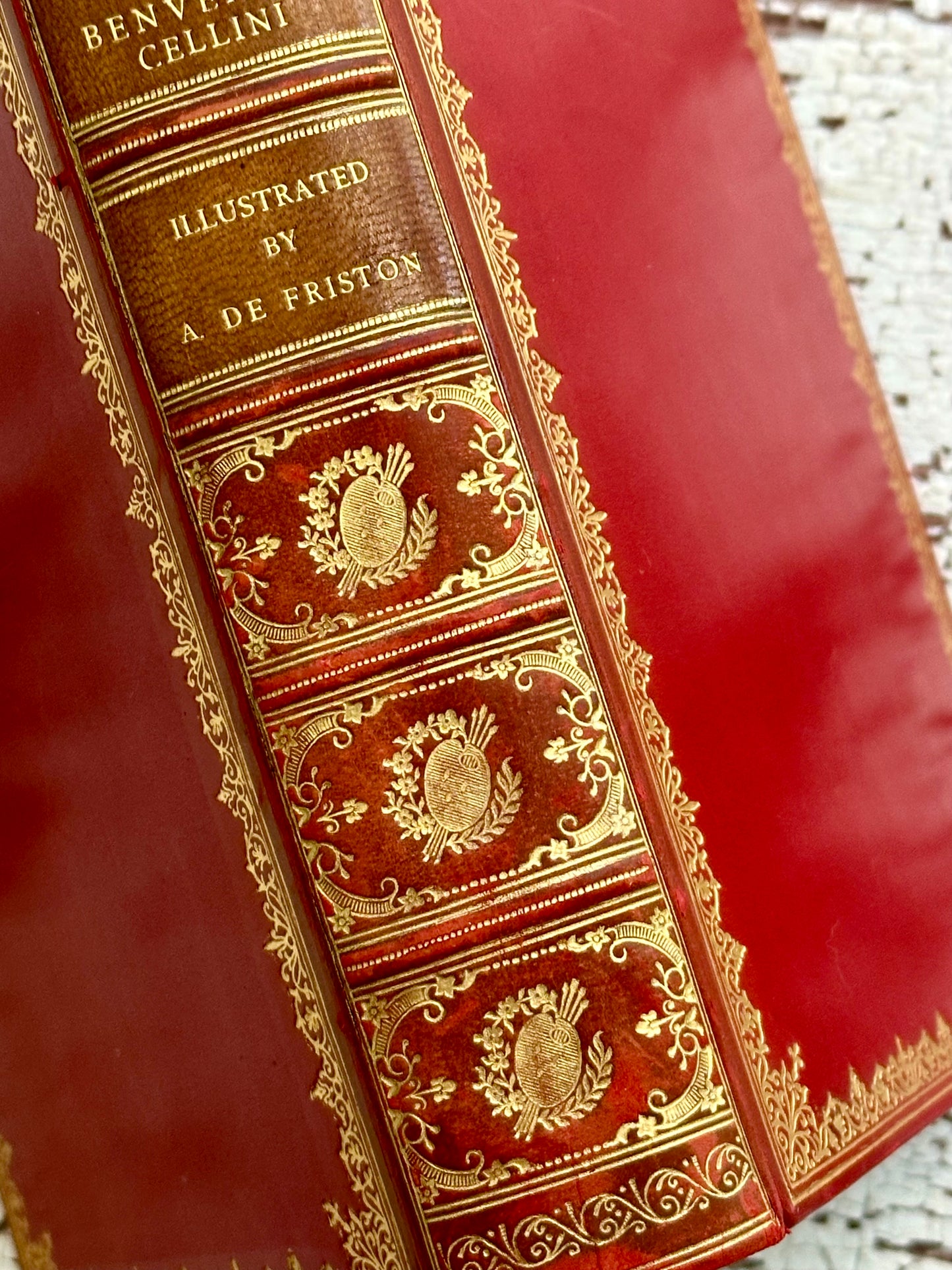 1926 The Life of Benvenuto Cellini- A Florentine Artist (Rivière Binding)