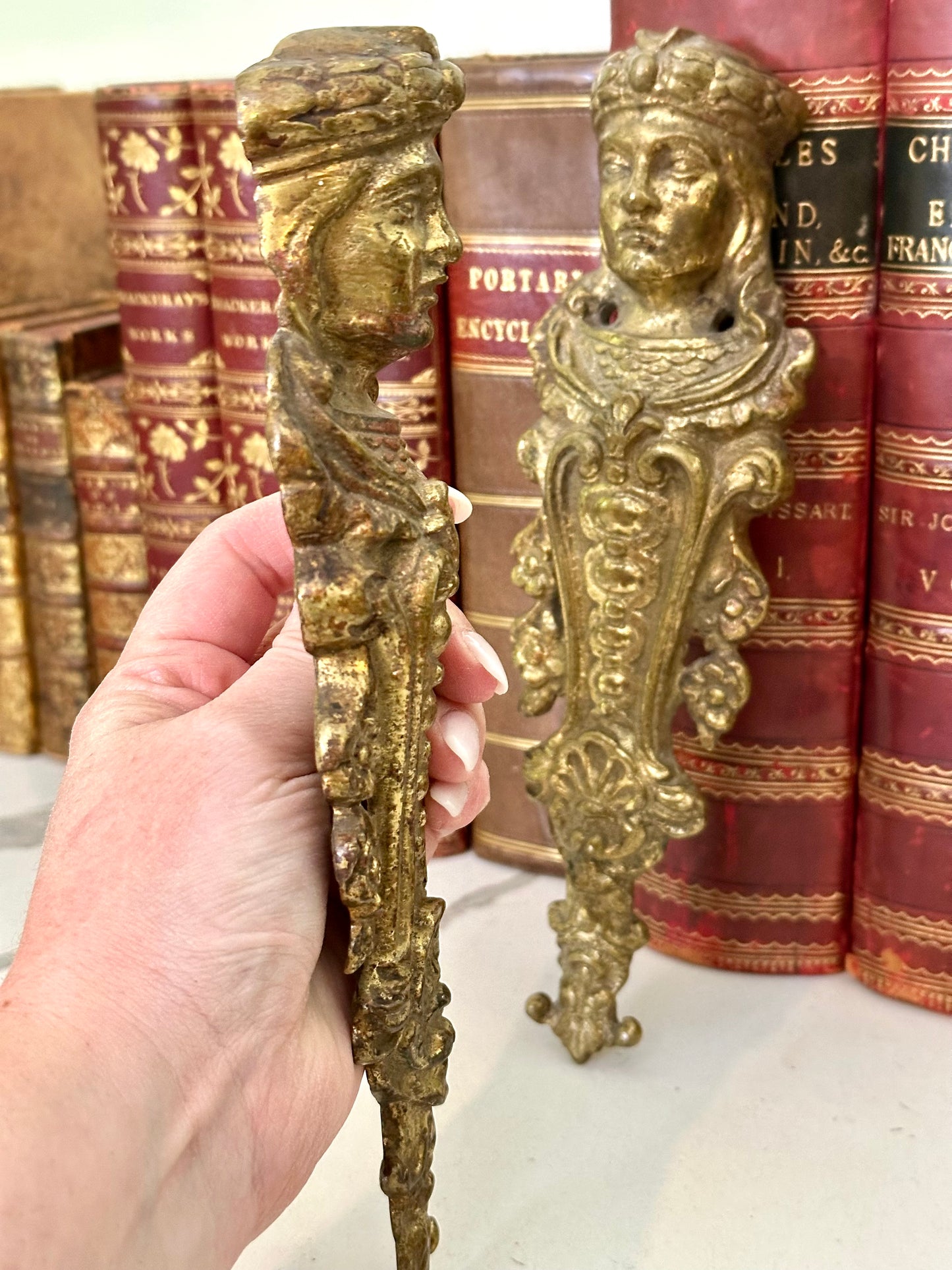 Antique French Ormolu Decorative Mounts