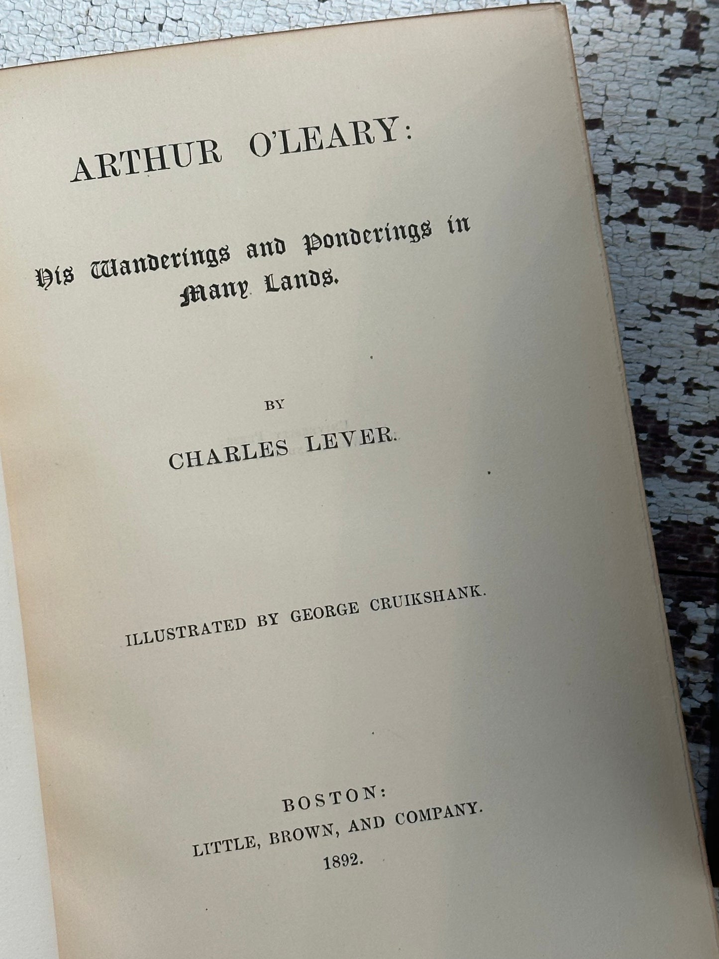 1892 The Military Novels of Charles Lever- Set of 9