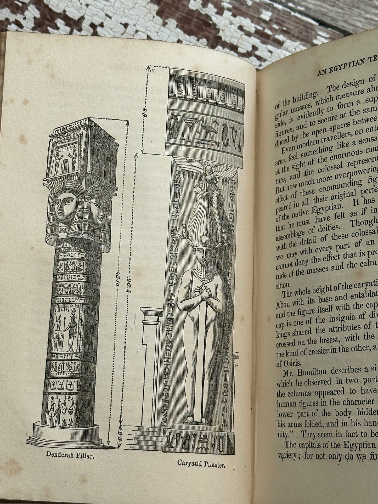 1832 Egyptian Antiquities From The Library of Entertaining Knowledge