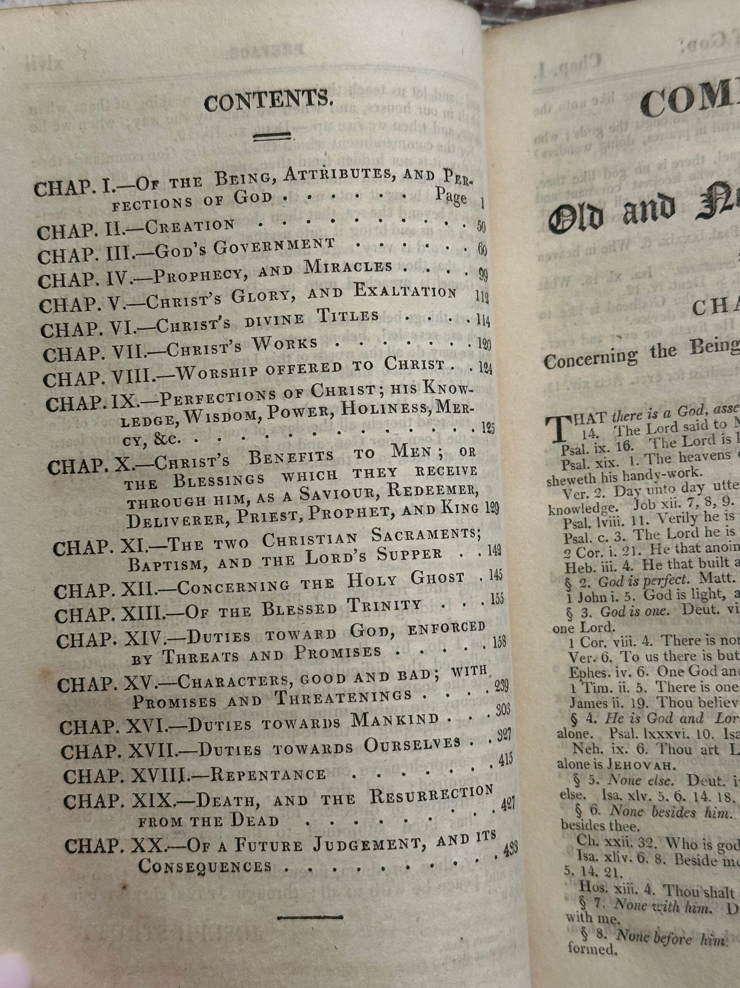 1813 The Common Place Book or Companion to The Old & New Testament