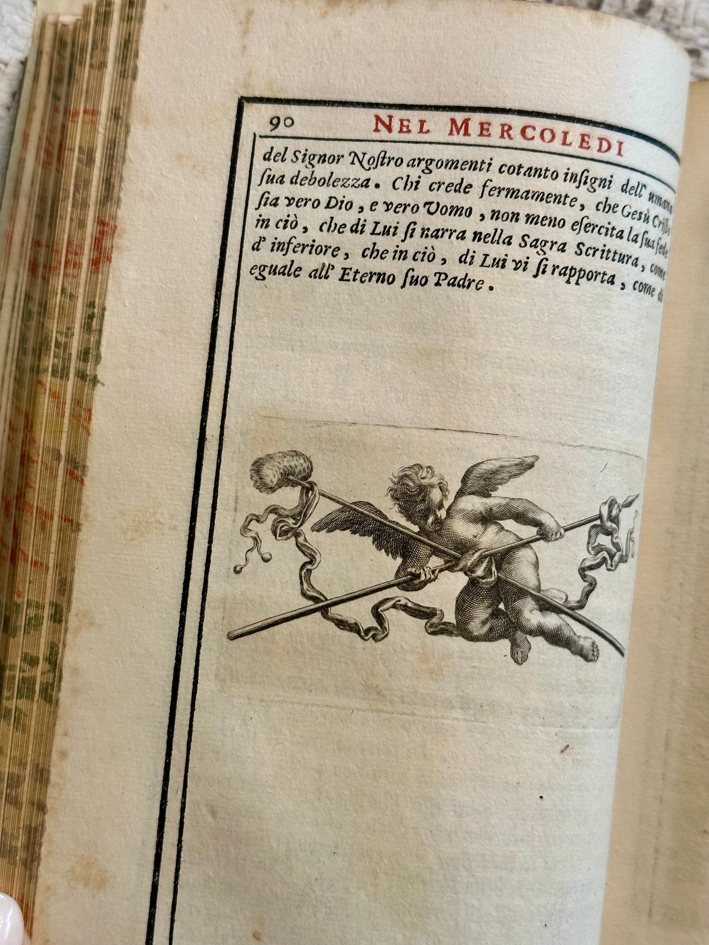 Rare- 1742 Office of the Holy Book in Italian