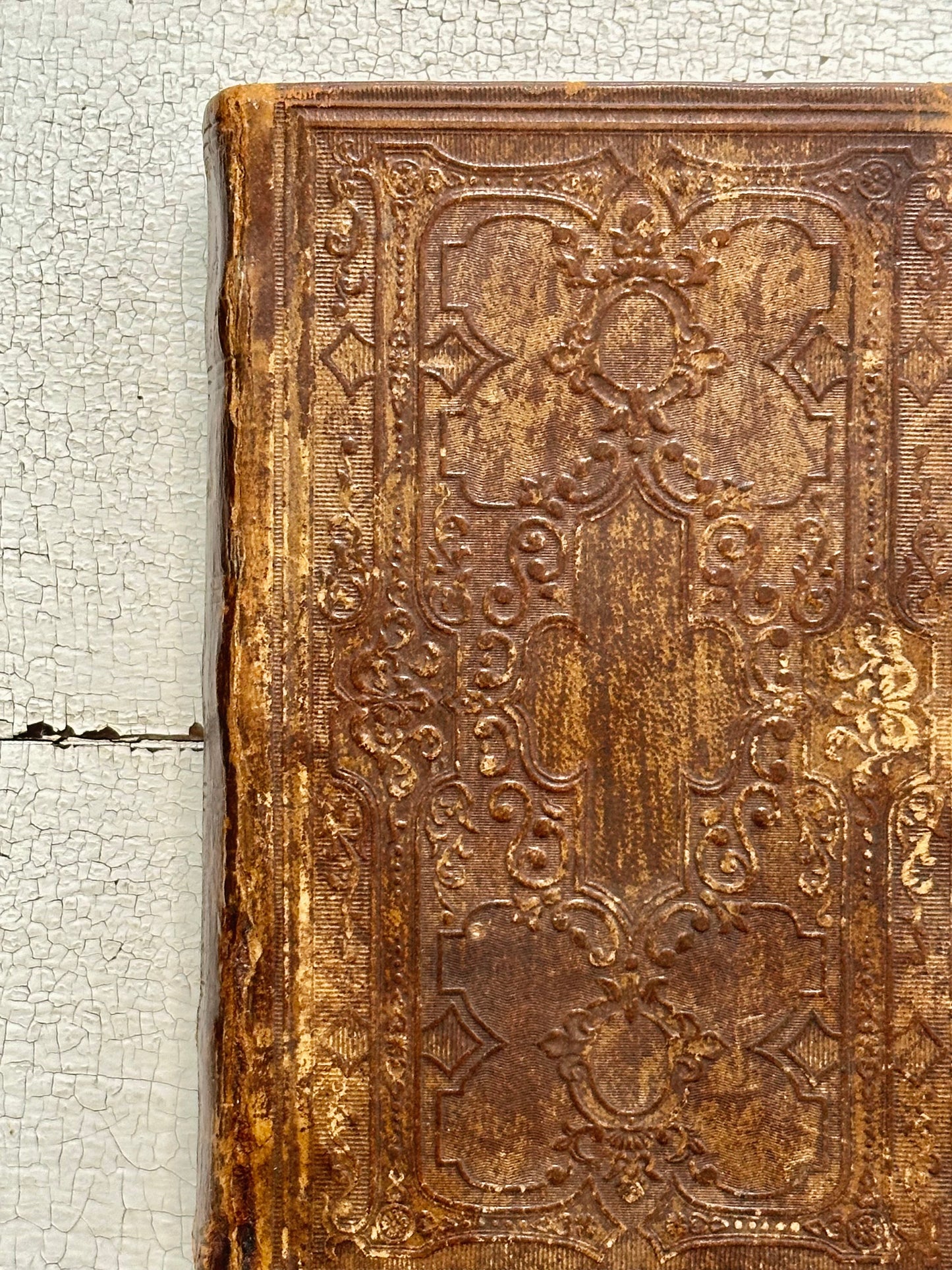 Rare 1861 Leather First Edition Holy Bible