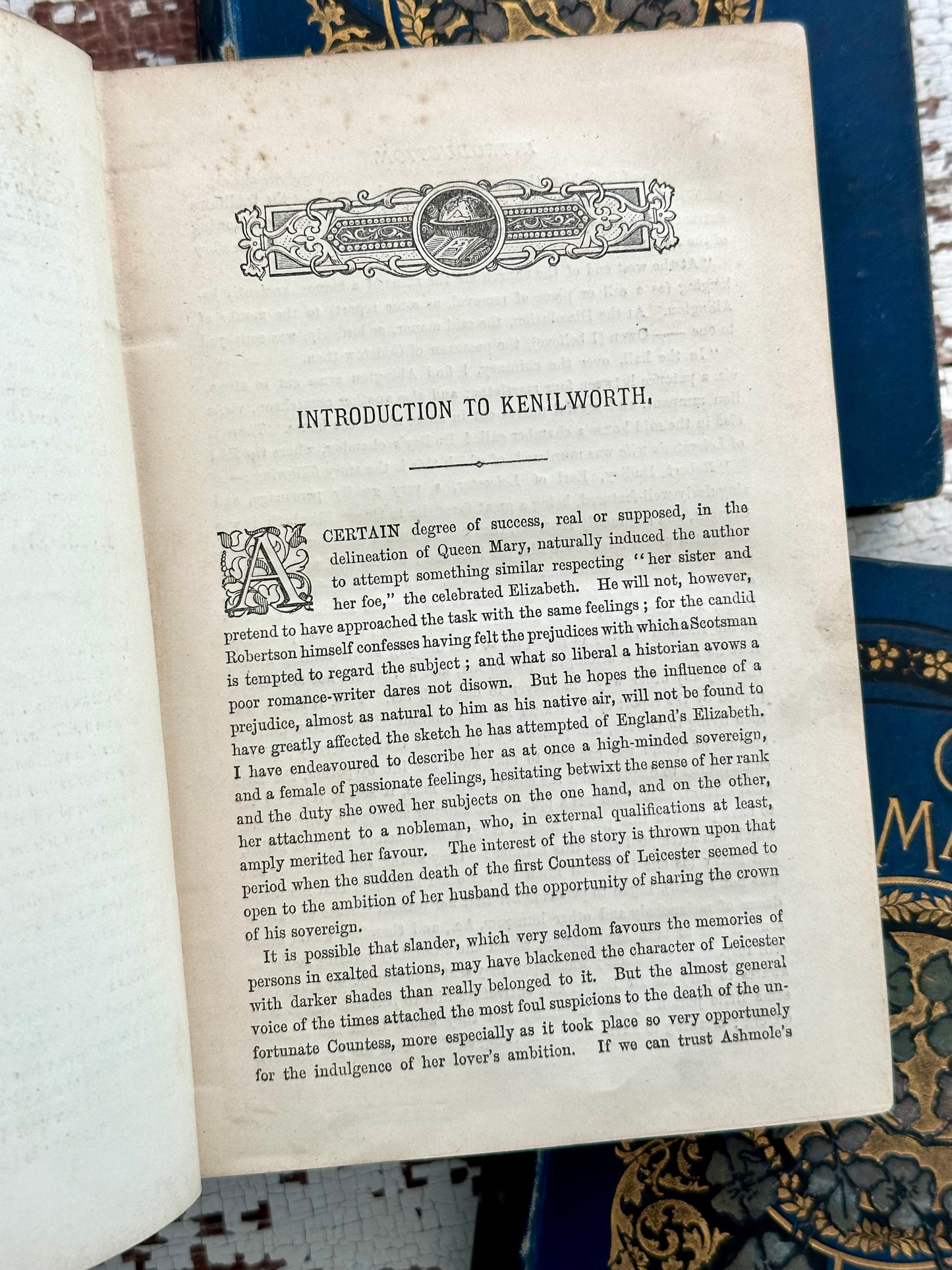 Antique Sir Walter Scott Book Set