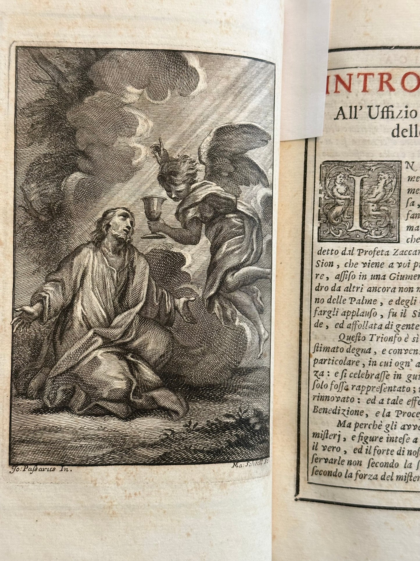 Rare- 1742 Office of the Holy Book in Italian