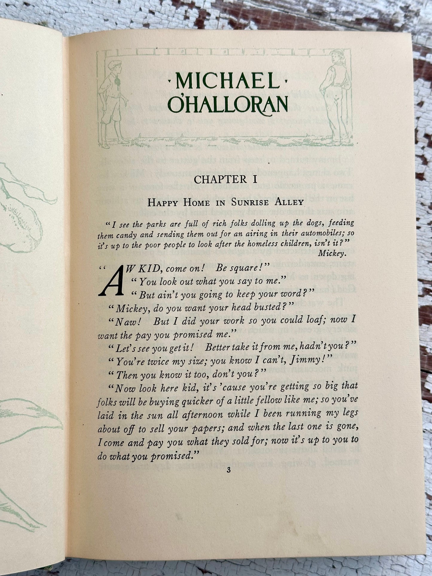 1915 Michael O’Halloran- First Edition