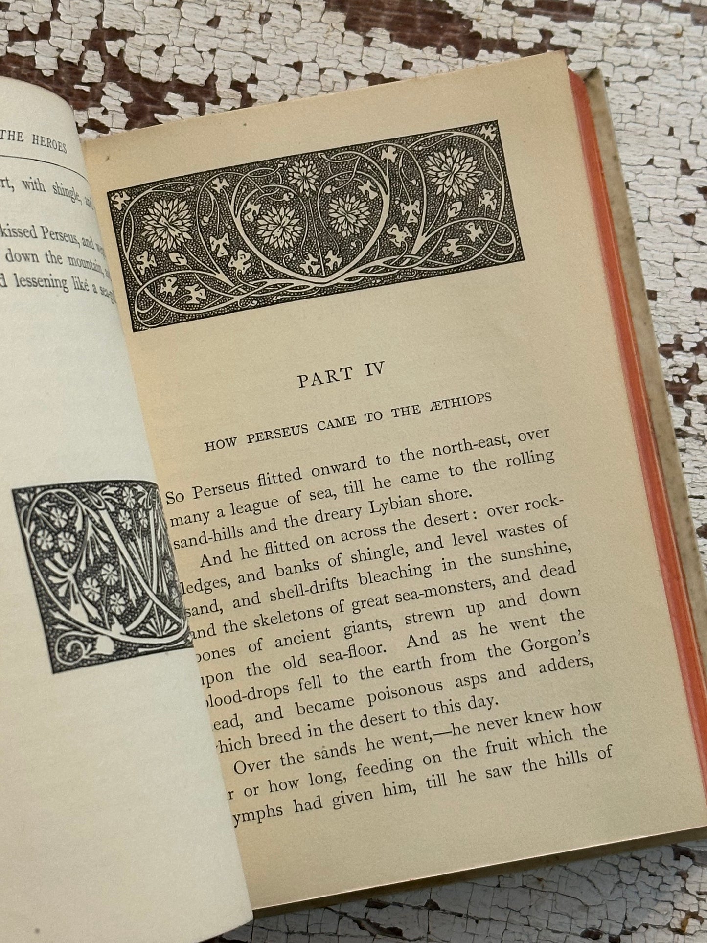 1901 The Heroes or Greek Fairy Tales- Full Vellum Prized Binding