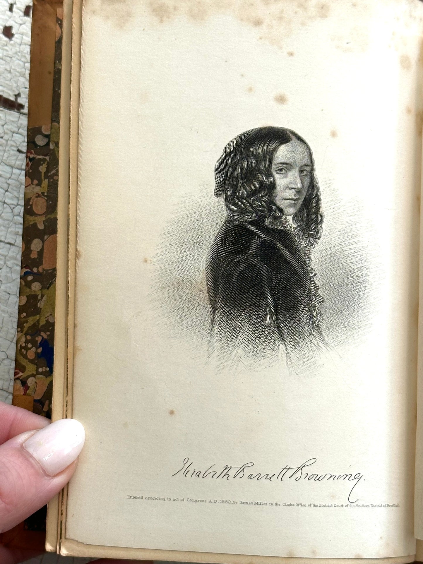 1885 The Poetical Works of Elizabeth Barrett Browning- Complete Set