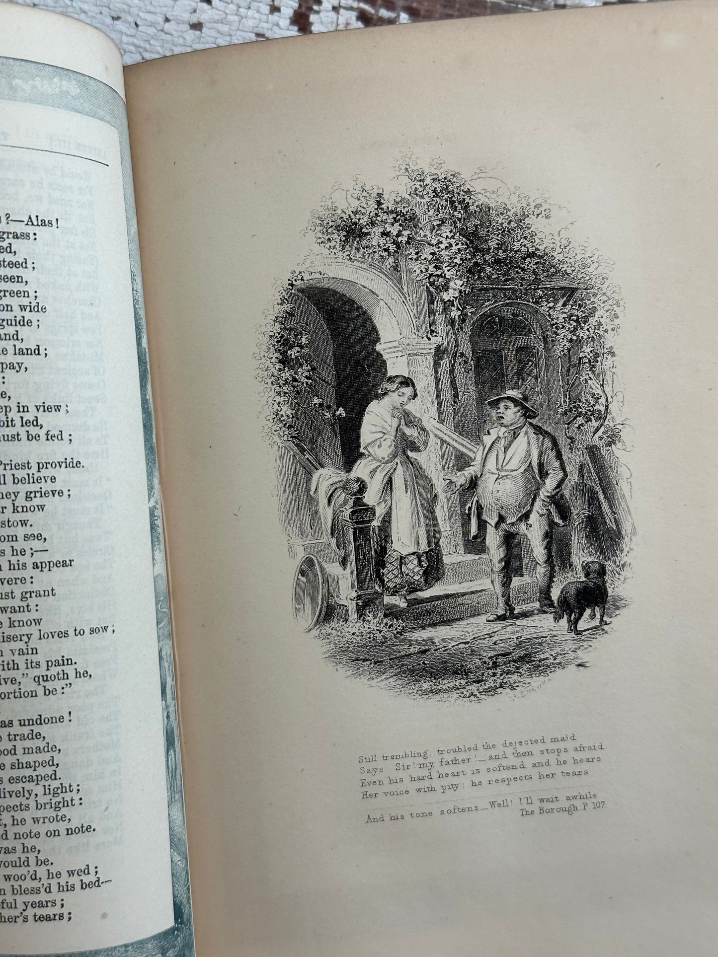 The Poetical Works of George Crabbe- Landscape Series of the Poets