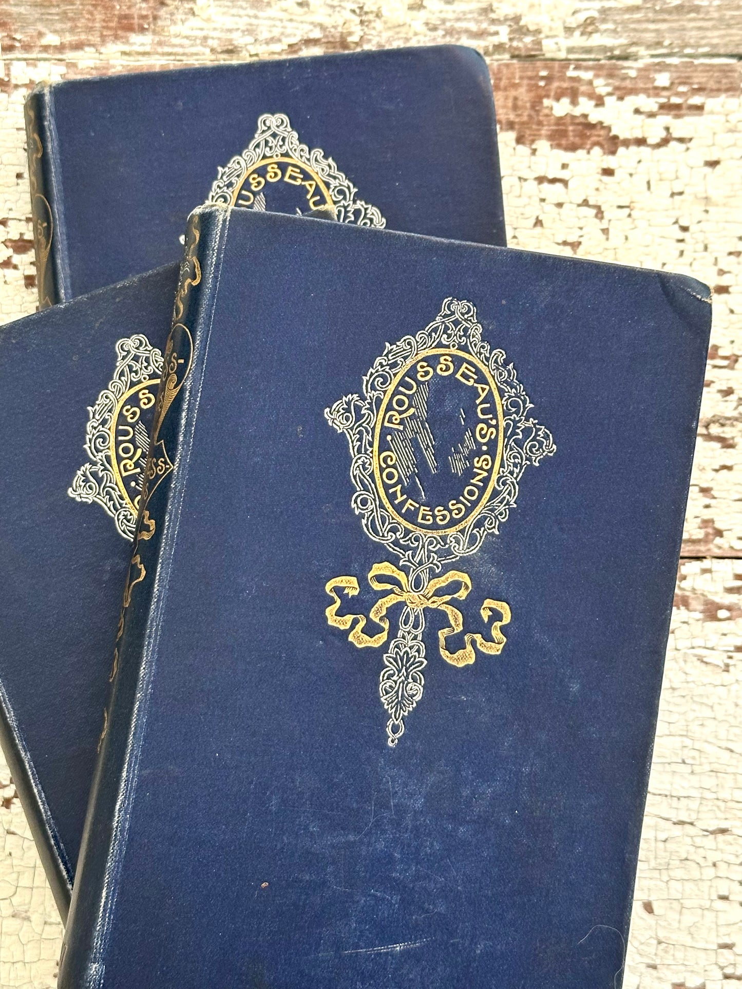 Rare-1897 The Confessions of Rousseau Set