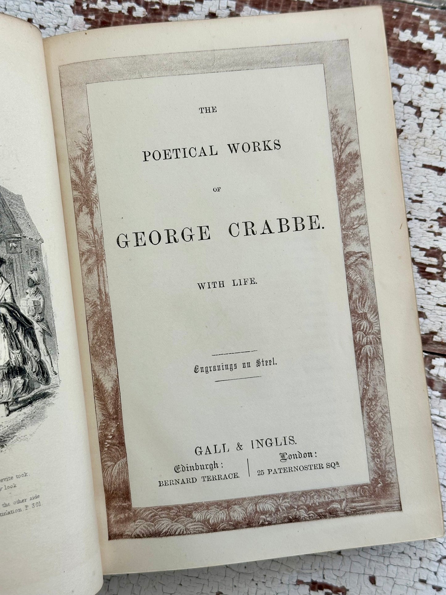 The Poetical Works of George Crabbe- Landscape Series of the Poets