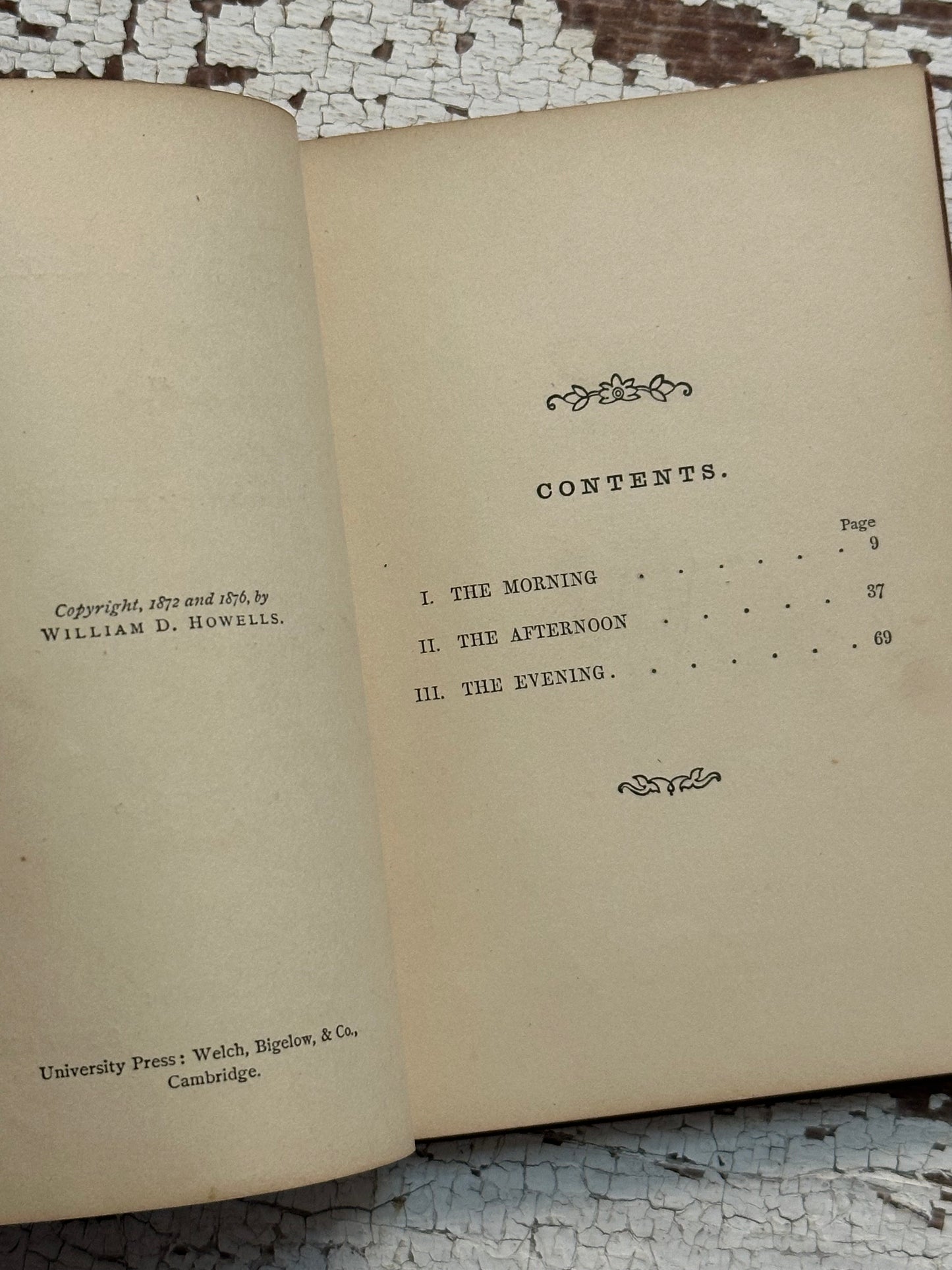 1876 A Days Pleasure Book- Pocket Size