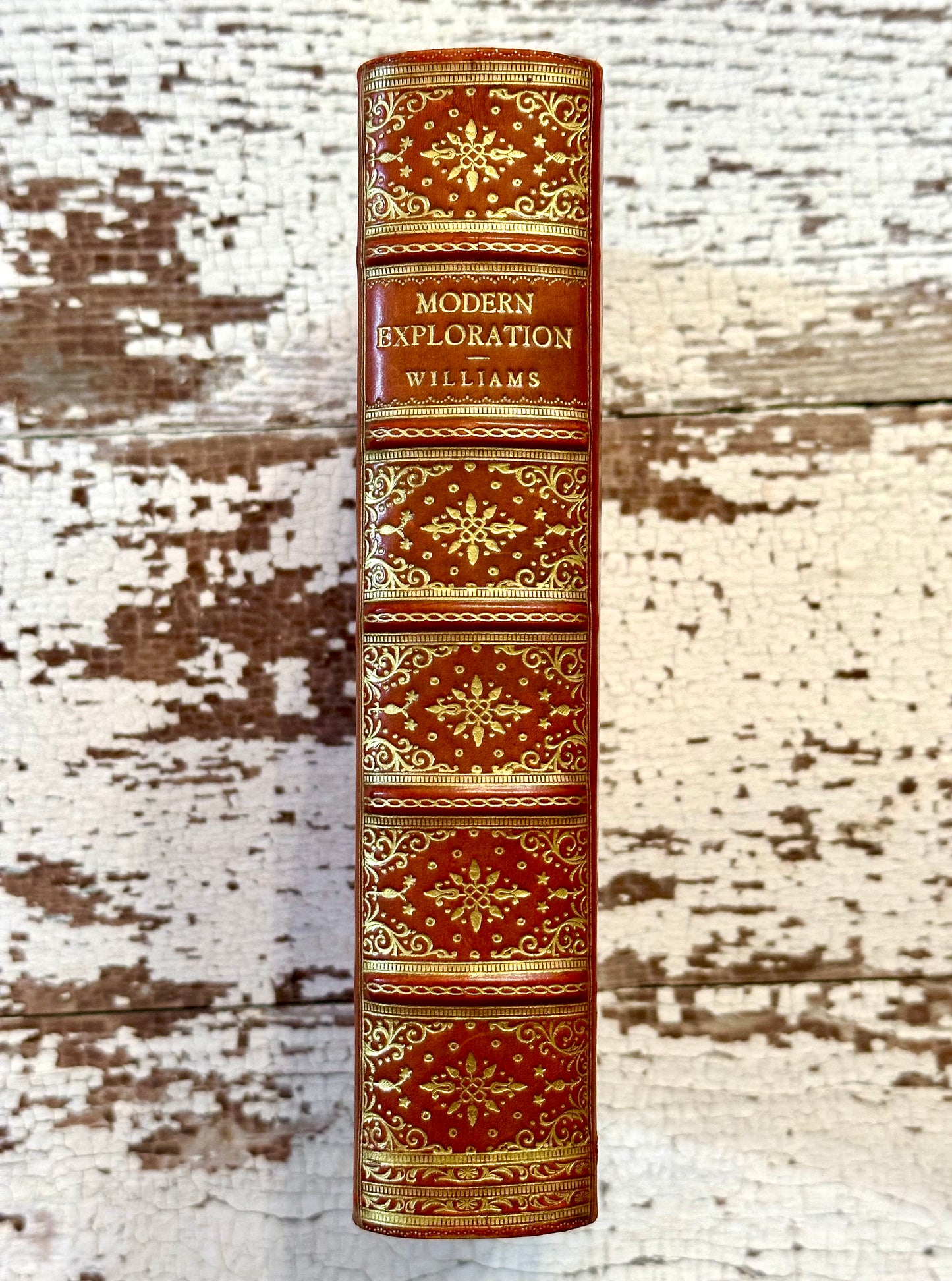 1905 Prized Binding-The Romance of Modern Exploration Book