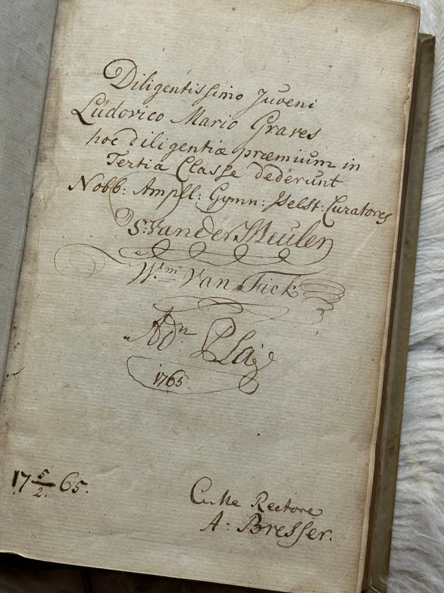 1709 M.Minucii Felicis Octavius Book in Latin- Full Vellum