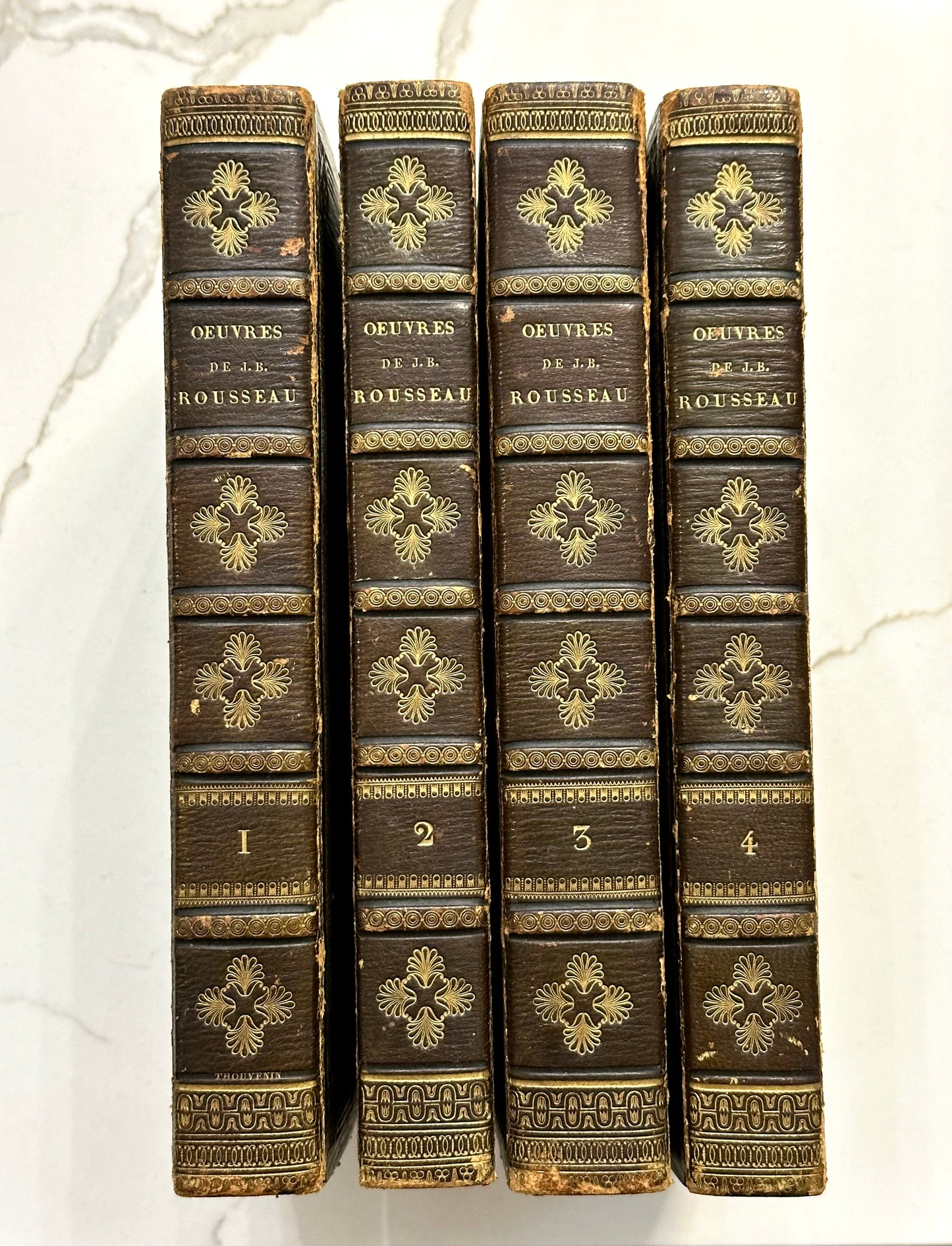 1820 Rousseau’s Works Book Set