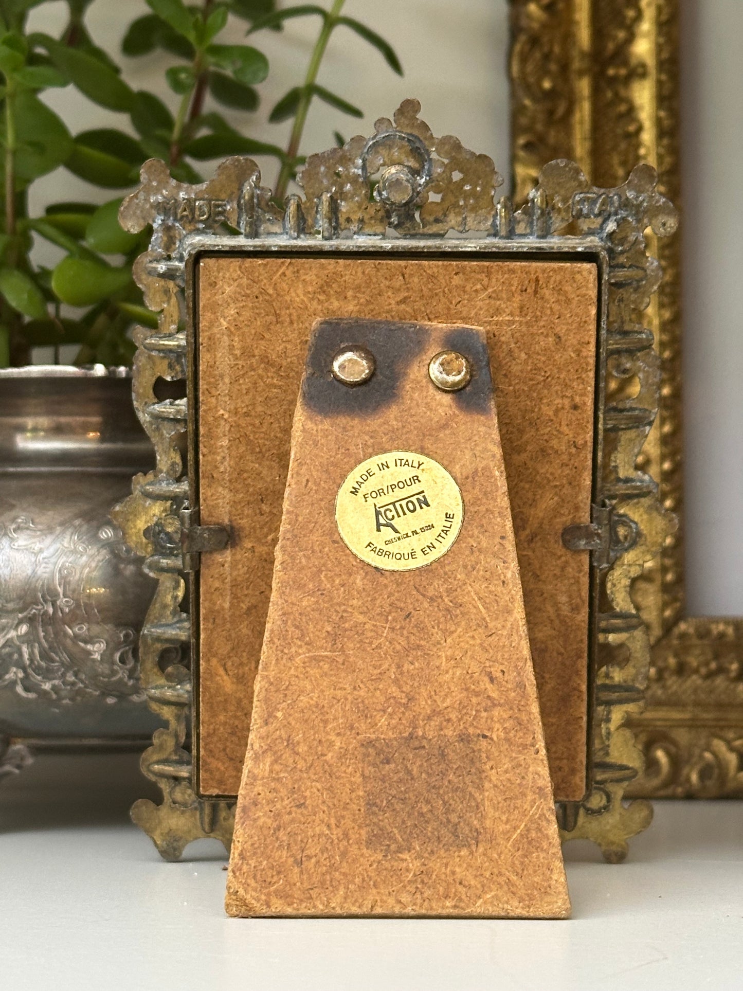 Miniature Brass Italian Frame