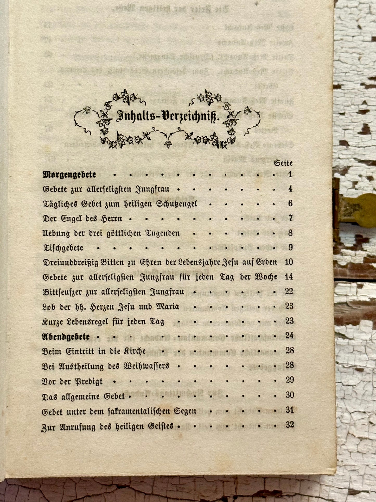 Rare• 1864 Holy Mary Devotional Book in German