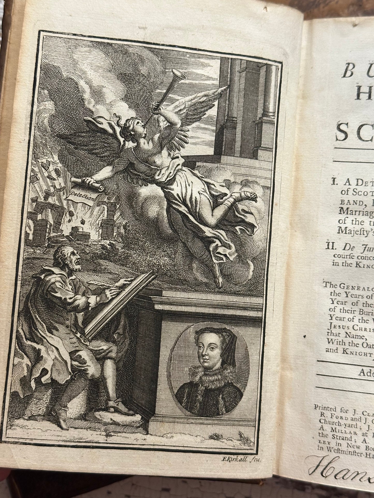 Very Rare-1733 Buchanan’s History of Scotland Book Set