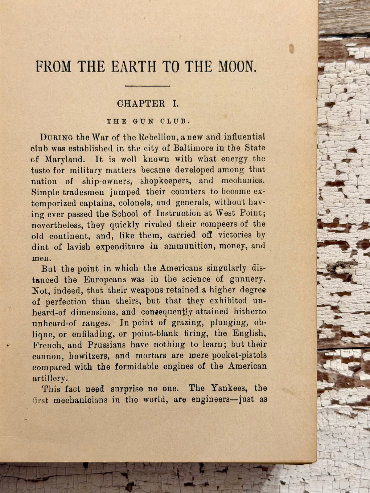 Antique- From The Earth To The Moon and Round The Moon by Jules Verne